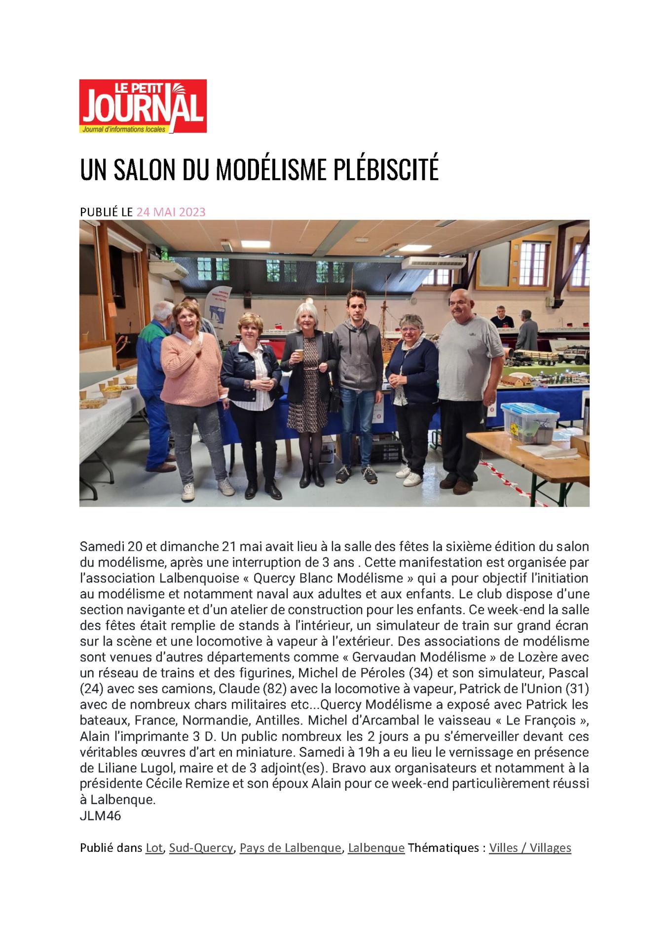 Un salon du mode lisme ple biscite